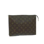 Pre-owned Canvas louis-vuitton-tasker