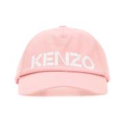 Rosa Bomuld Baseball Cap