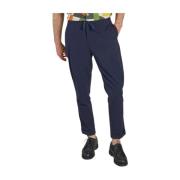 Navy Blue Clip-Free Straight Leg Pants