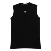 bomuld sort tanktop