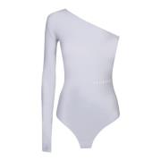 Grå Sweater Bodysuit Slim Fit