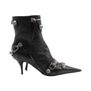 Sort Arena Lambskin Bootie