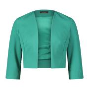 Elegant Crepe Blazer Jakke