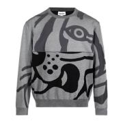 Abstrakt Tiger Sweatshirt
