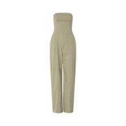 Slim-fit Jumpsuit med Flared Ben