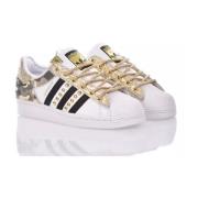 Håndlavet Camo Guld Sneakers