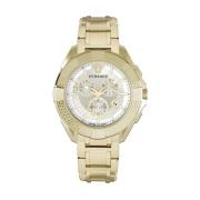 Chrono Sporty Guld Hvid Ur