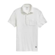 Hvid Gylden Fleece Frotté Polo