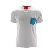 Hvid Polkaprik T-shirt