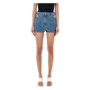 Lysblå Denim Shorts