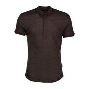 Slim Fit Linen Polo Shirt