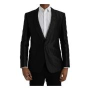 Silkeblandet Enkeltknap Blazer