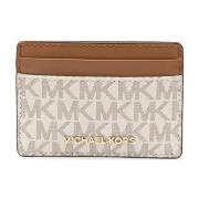 Beige Casual Kort Holder