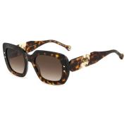 Stylish Sunglasses in Havana White/Brown