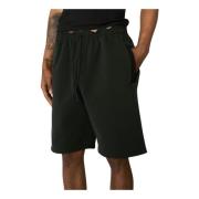 Tekstureret Vævet Utility Cut Shorts