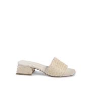 Raffia Mule Sandal