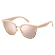 Stilfulde solbriller med pink spejllinser