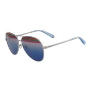 Blå Multifarvet Gradient Solbriller SF172S-046