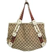 Pre-owned Canvas gucci-tasker