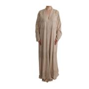 Blomstret Lace Kaftan Kjole