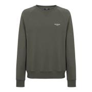 Flocked sweatshirt