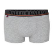 Grå Bomuld Boxershorts