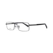 Gunmetal Titanium Rektangulære Optiske Briller