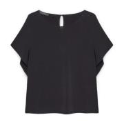 Ruffle Sleeve T-Shirt