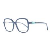 Blå Firkantede Optiske Briller til Kvinder
