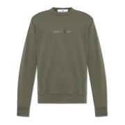 Sweatshirt med logo