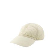 Quiltet Nylon Cap - Beige