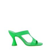 Nadia Super Mules - Skulpturelle hælede cut-out mules