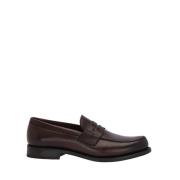 Brun Kalveskind Kingstown Band Loafers Mocasin