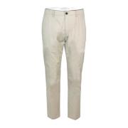 Slim Fit Chino Bukser Ankellængde