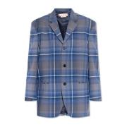 Plaidmønster Blazer