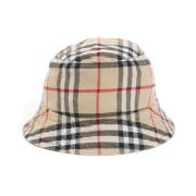 Arkiv Beige Check Bucket Hat