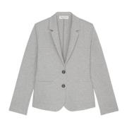 Almindelig jersey blazer