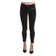 Brun Capri Cropped Bukser