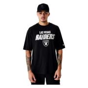 Sort Raiders Script Grafisk Tee