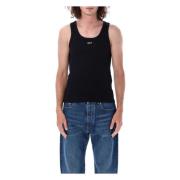 Sort Ribbet Tank Top AW24