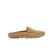 Beige Ruskind Penny Driver Mules