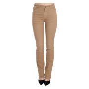 Italiensk Chic Mid Waist Skinny Bukser