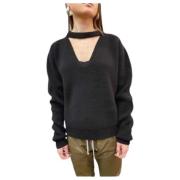 V-Neck Band Sweater