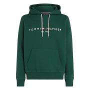 Grøn Ornamental Logo Hoodie