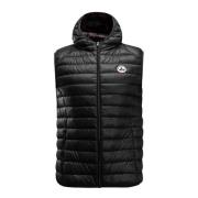 Herre hætte puffer vest