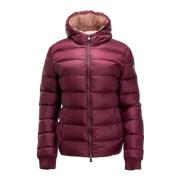 Bordeaux Quiltet Hættejakke FW22WDOW26-461