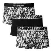 Herre Boxershorts Hvid/Sort