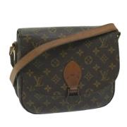 Pre-owned Canvas louis-vuitton-tasker