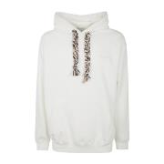 Symbol Hvid Hoodie