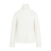 Hvid Sweater AW24 Dametøj